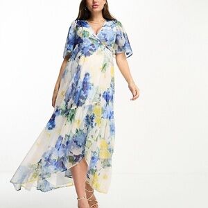 ASOS MATERNITY DRESS true to size, fits a size 8-10